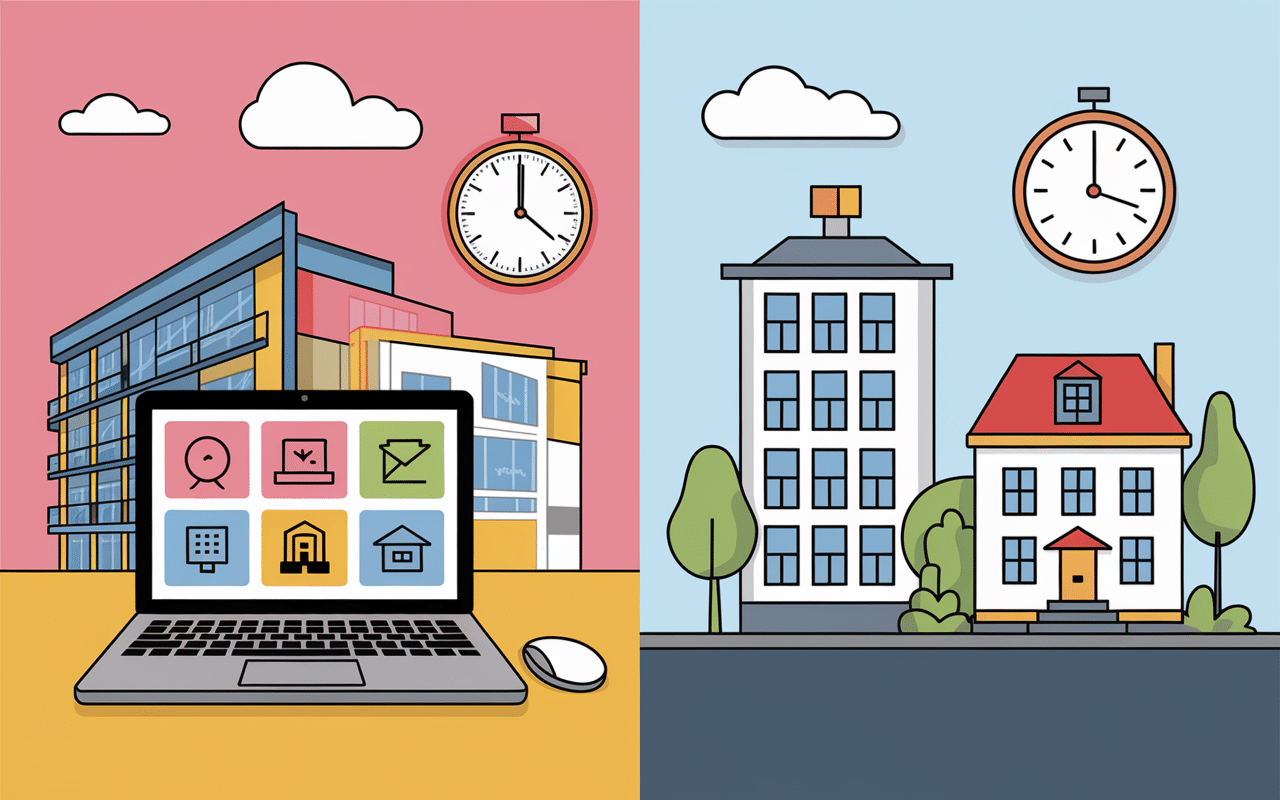 Comparaison avantages coach en ligne mybestcoaching.fr flexible vs traditionnel