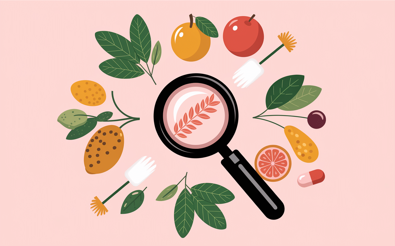 loupe ingrédients naturel meilleur complément alimentaire cheveux