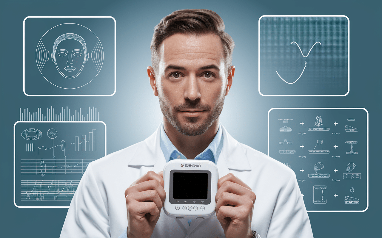 médecin avec appareil épurateur de peau avis dermatologue