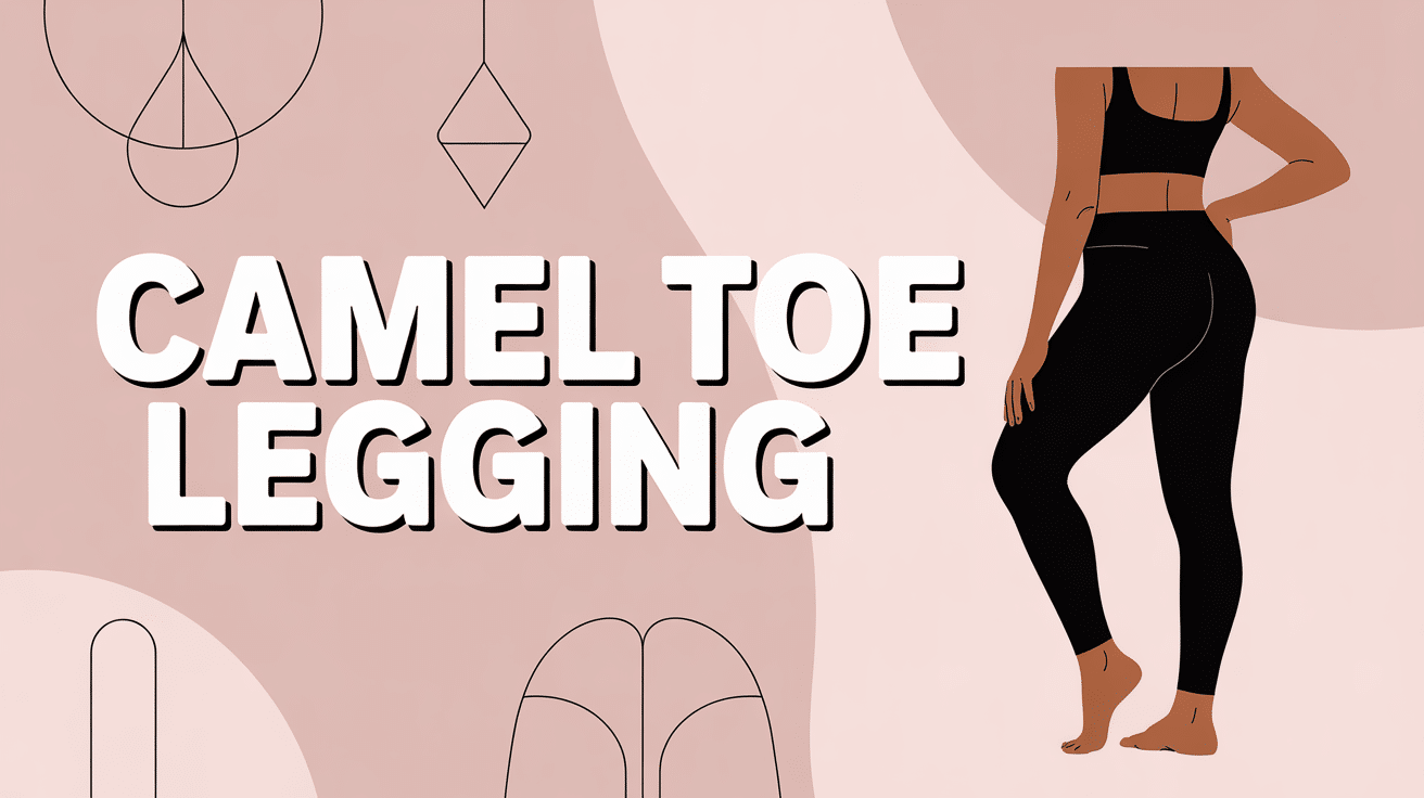 silhouette feminine dos legging noir camel toe legging