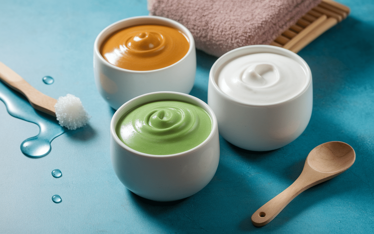 recettes masque visage maison hydratants miel avocat yaourt