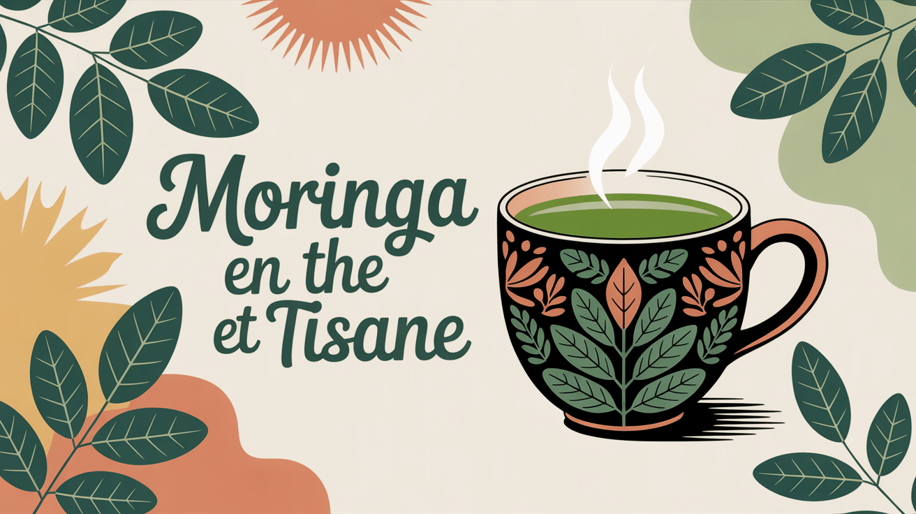 tasse tisane moringa bienfaits the ou tisane feuilles vertes