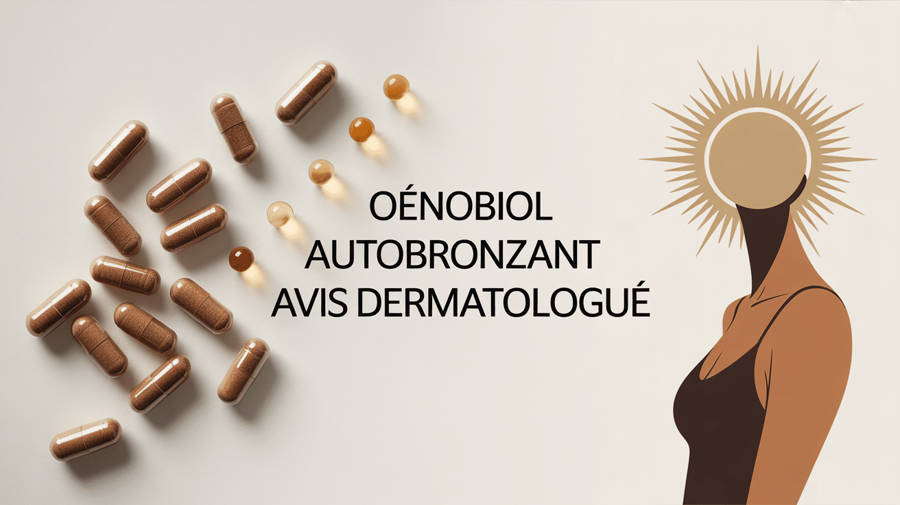 Gélules oenobiol autobronzant avis dermatologue bronzage naturel