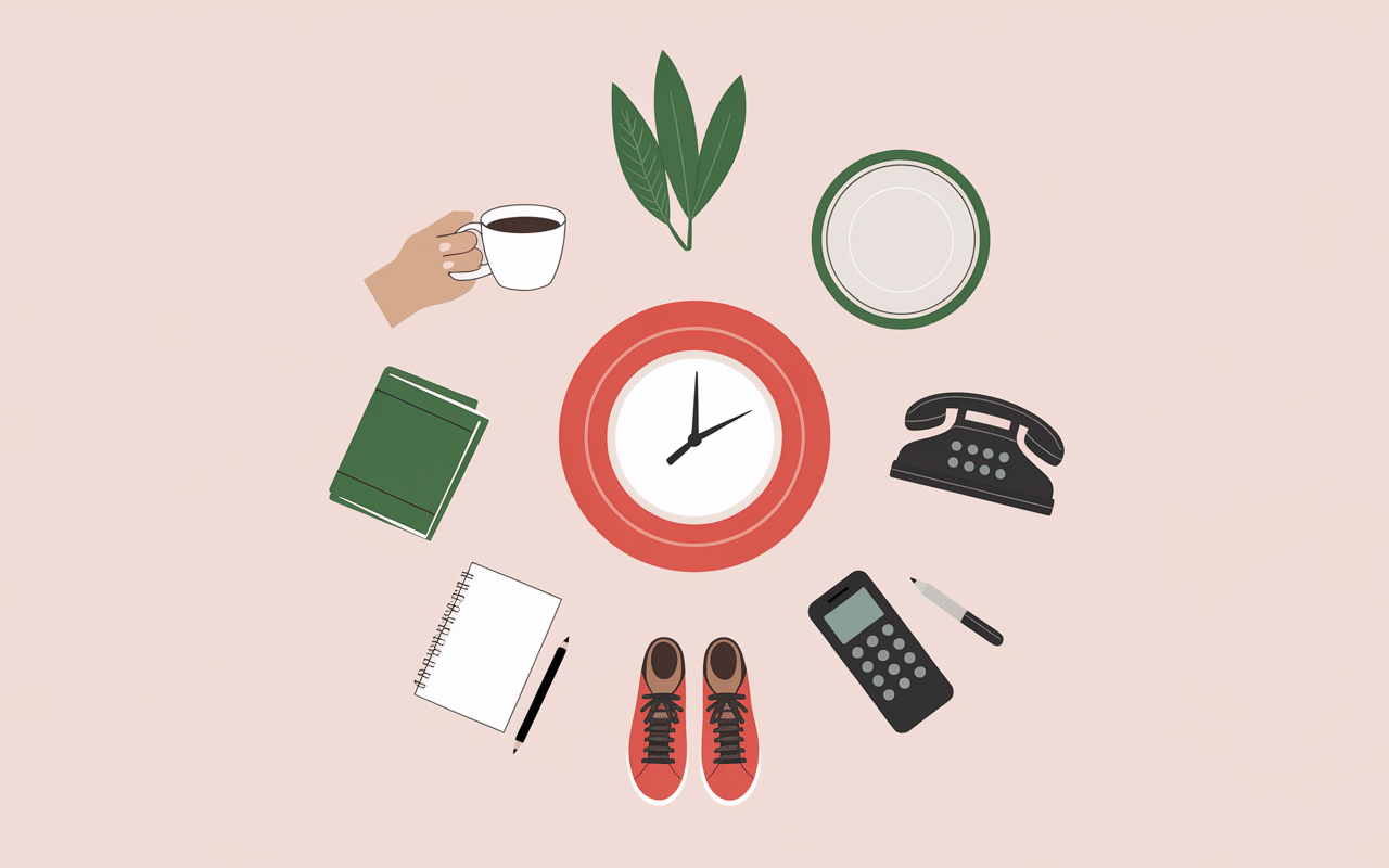 icones slow life pour adopter quotidien