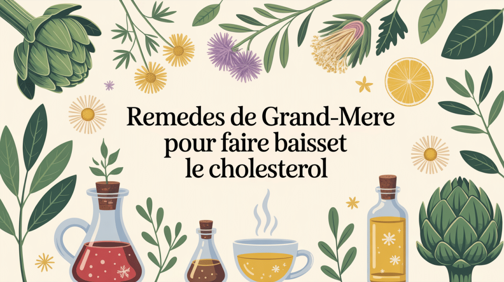 composition plantes medicinales remede grand-mere pour faire baisser le cholesterol