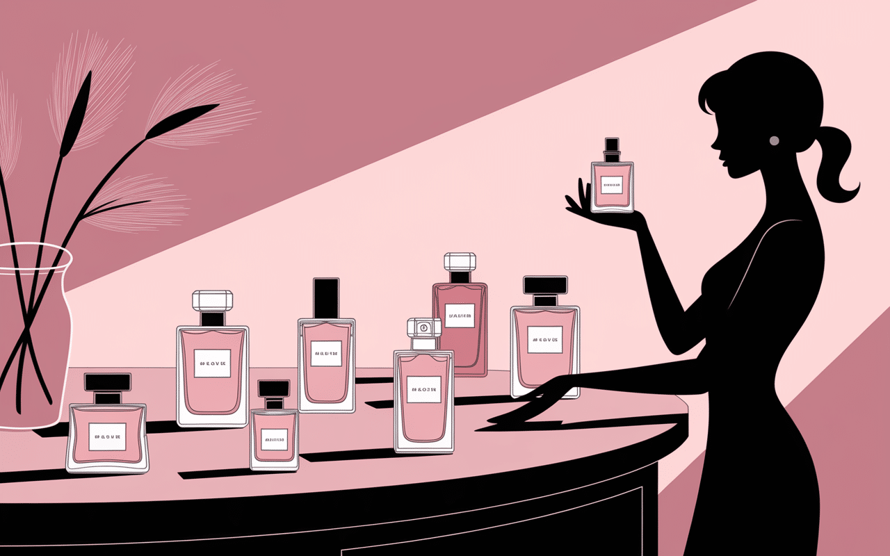 Choix de parfum by Paris, femme testant sur poignet