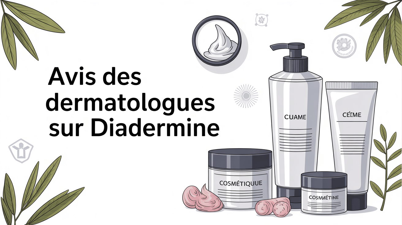 Illustration Diadermine et analyse dermatologique