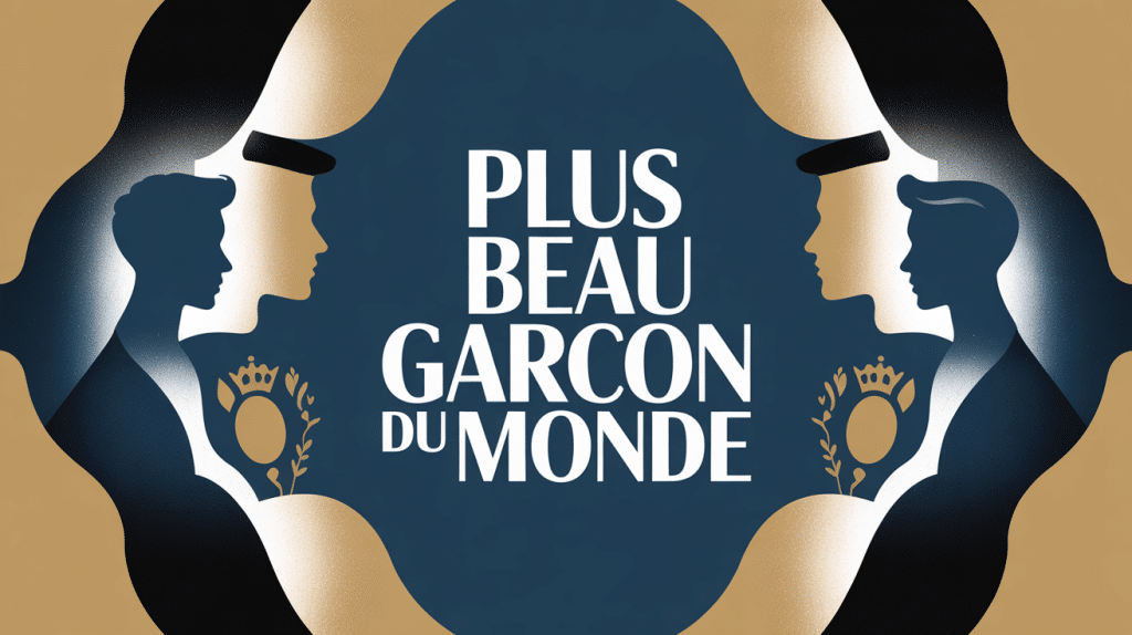 Silhouettes et symboles de beauté masculine