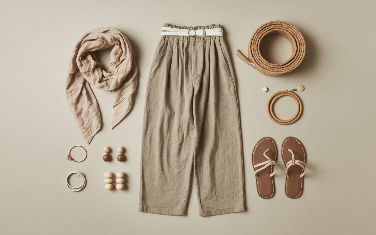 accessoiriser pantalon japonais femme