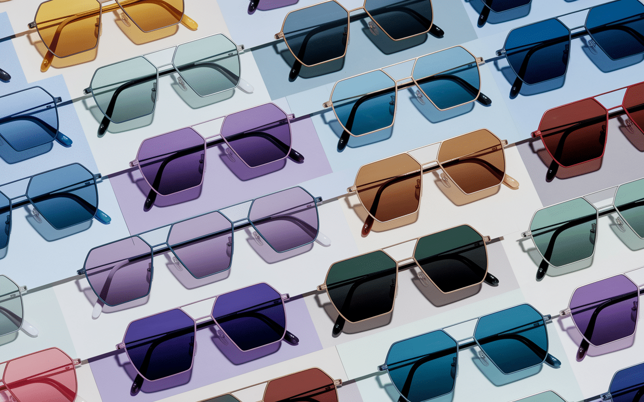 Lunettes Jul formes géométriques