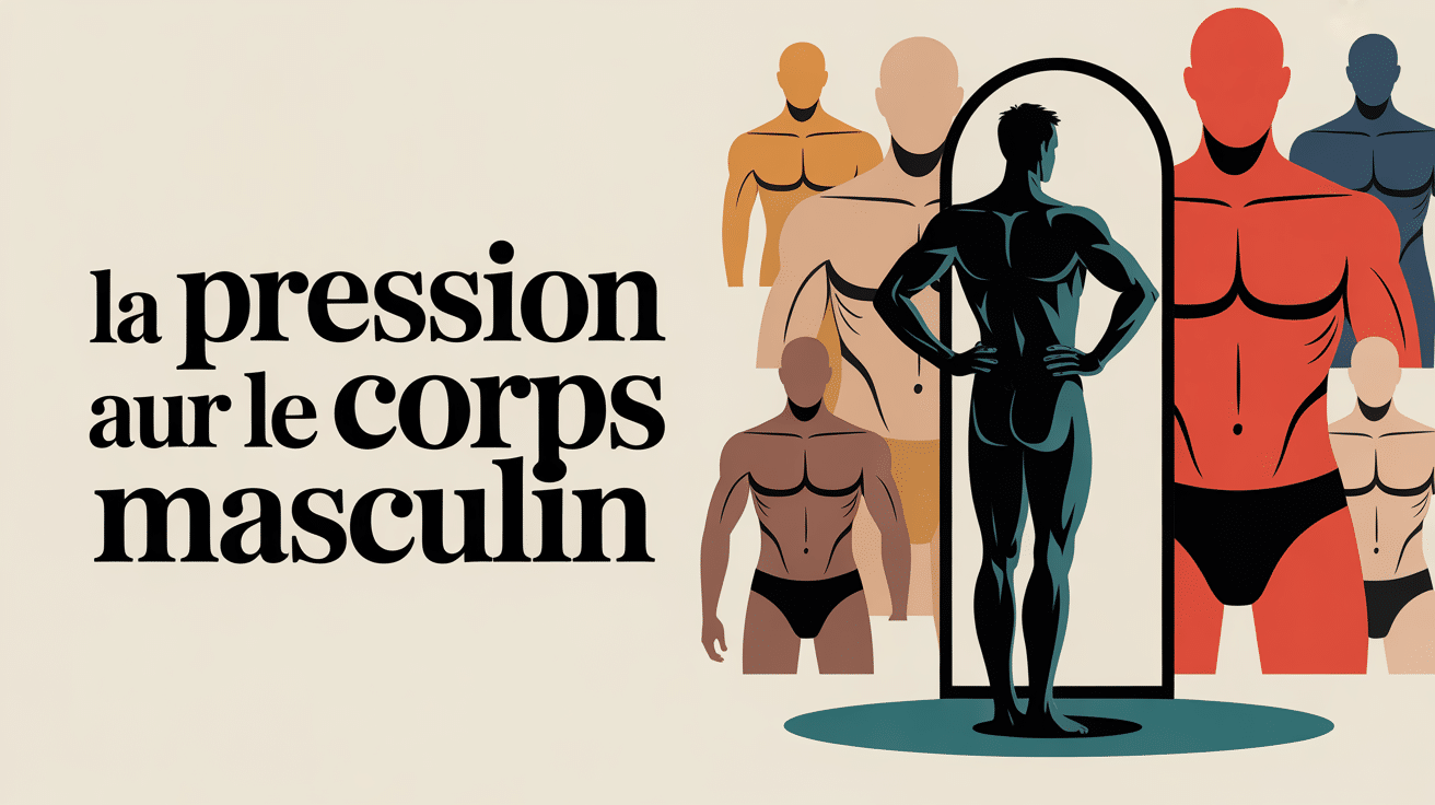 Image body homme pression reflet diversité