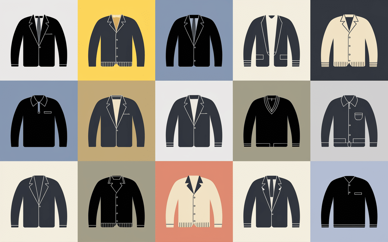 Guide visuel choix body pour homme