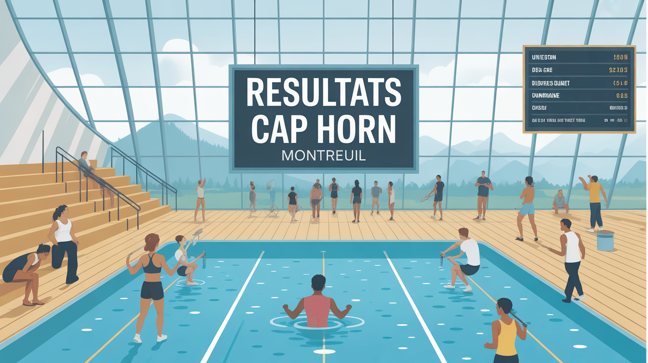 cap horn montreuil résultat centre sportif tableau affiche