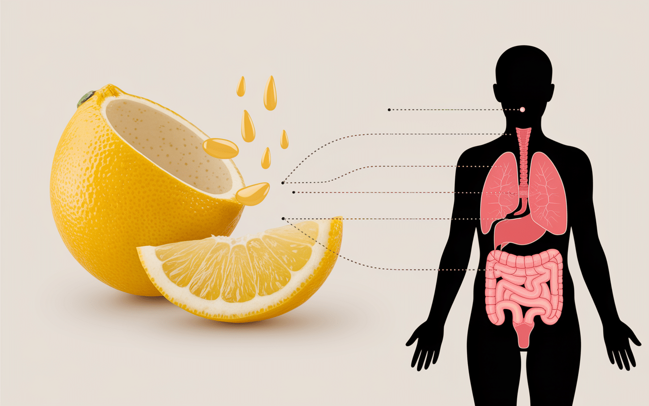 Coupe citron et rate le citron et la rate