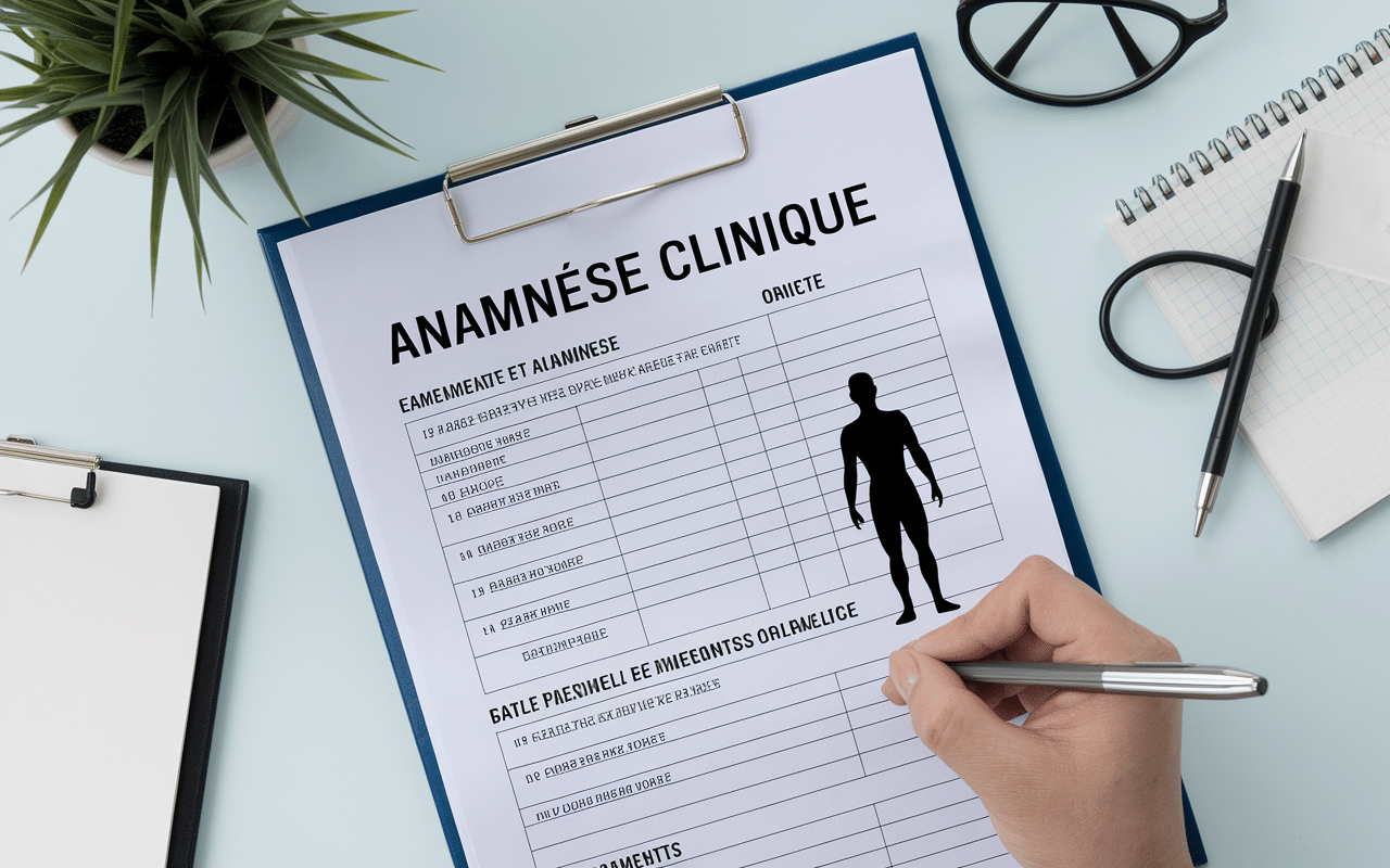 compte rendu kiné exemple modèle de bilan concret