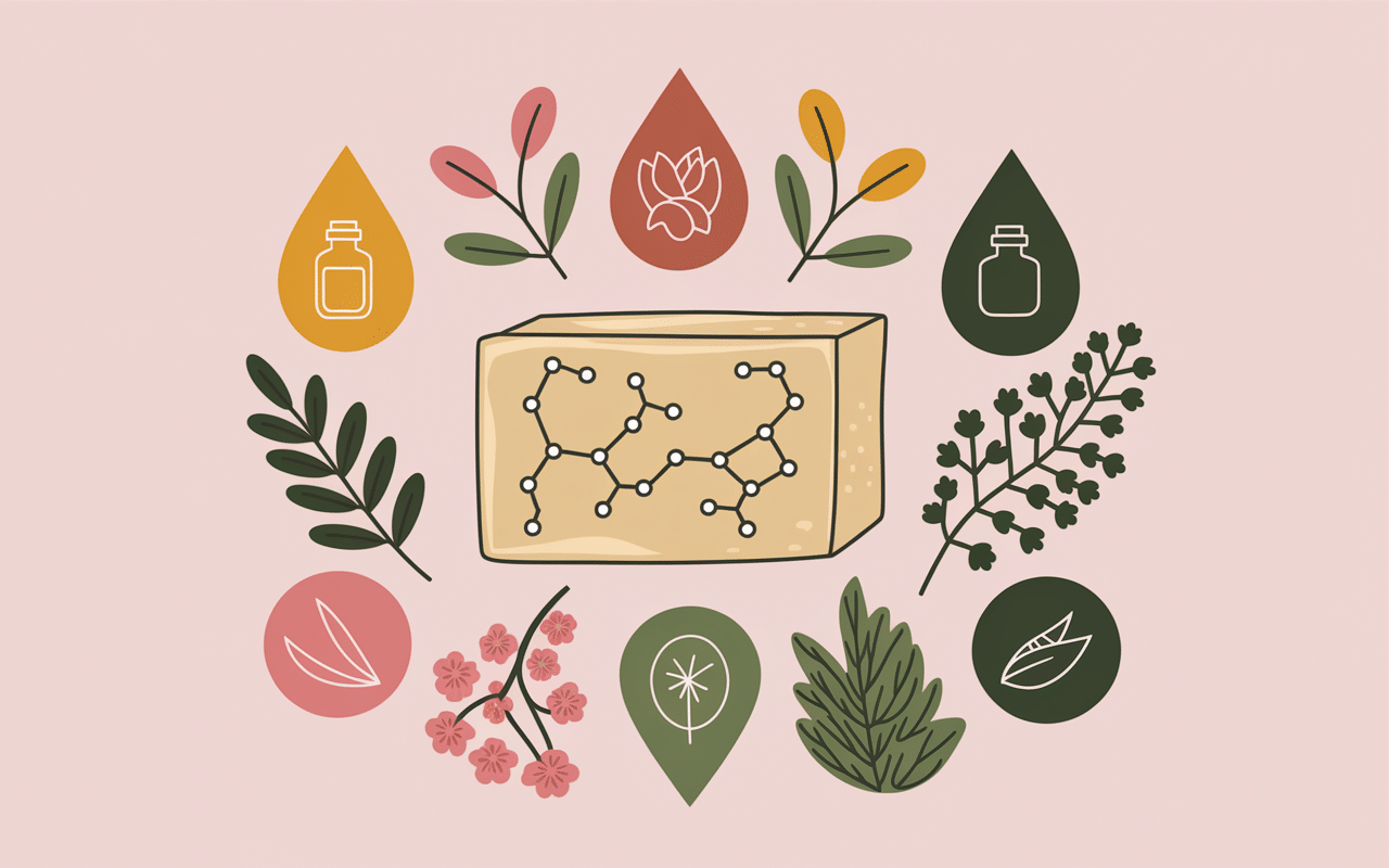 huile essentielle pour savon illustration bienfaits