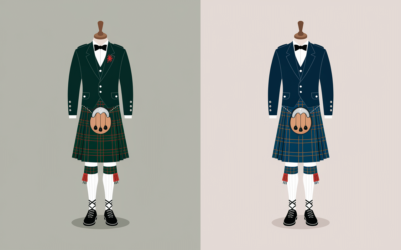 kilt moderne homme traditionnel vs moderne