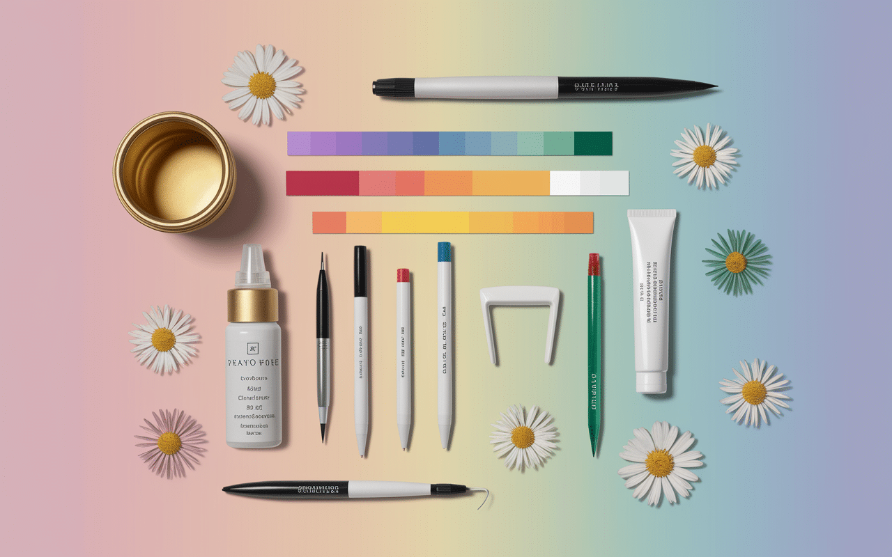 Outils méthodes type d'épilation maillot en composition visuelle