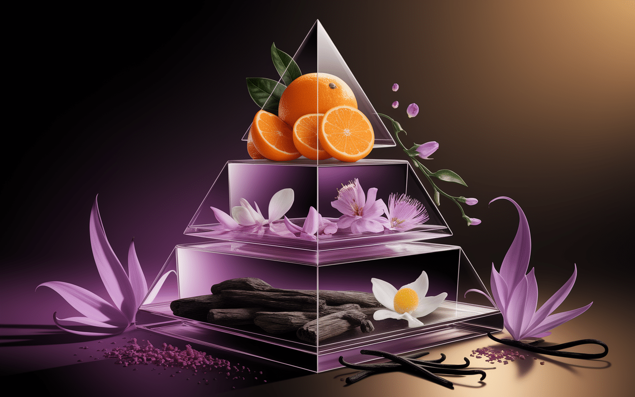 composition notes midnight love parfum pyramide