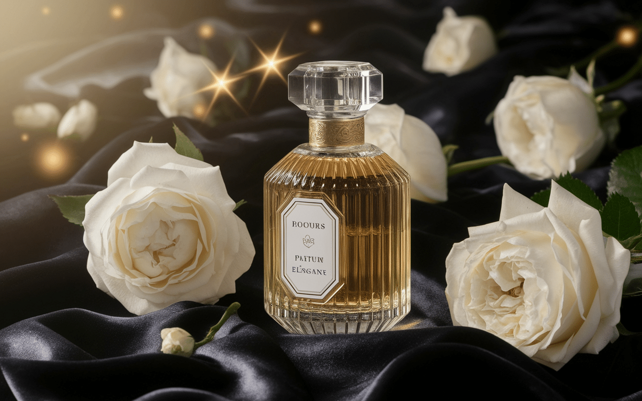 Parfum vintage musc reminiscence pas cher sur velours noir