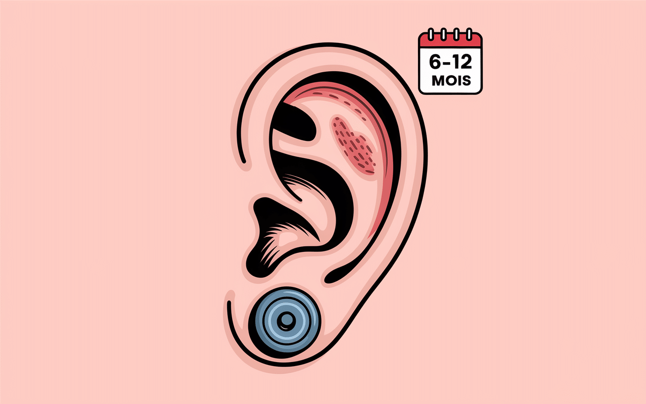 peut-on repercer une oreille au même endroit coupe cicatrice