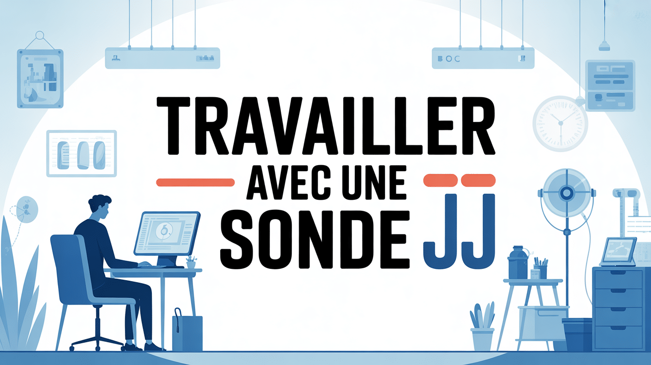 peut-on travailler avec une sonde jj au bureau visuel