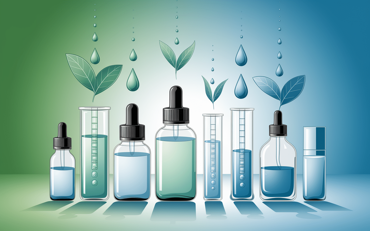 laboratoire cosmétique avec atopene tubes et essences