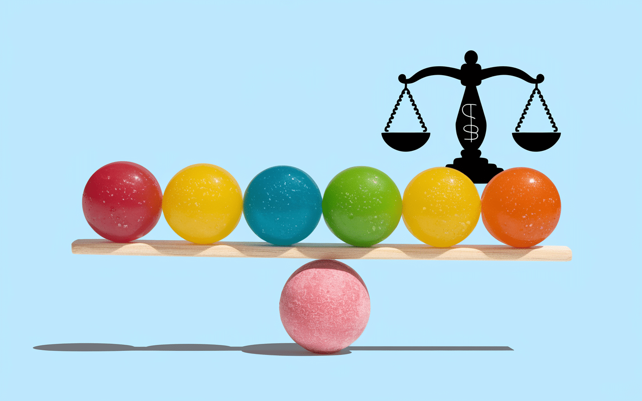 Bonbon thc gummies balance precision lois effets