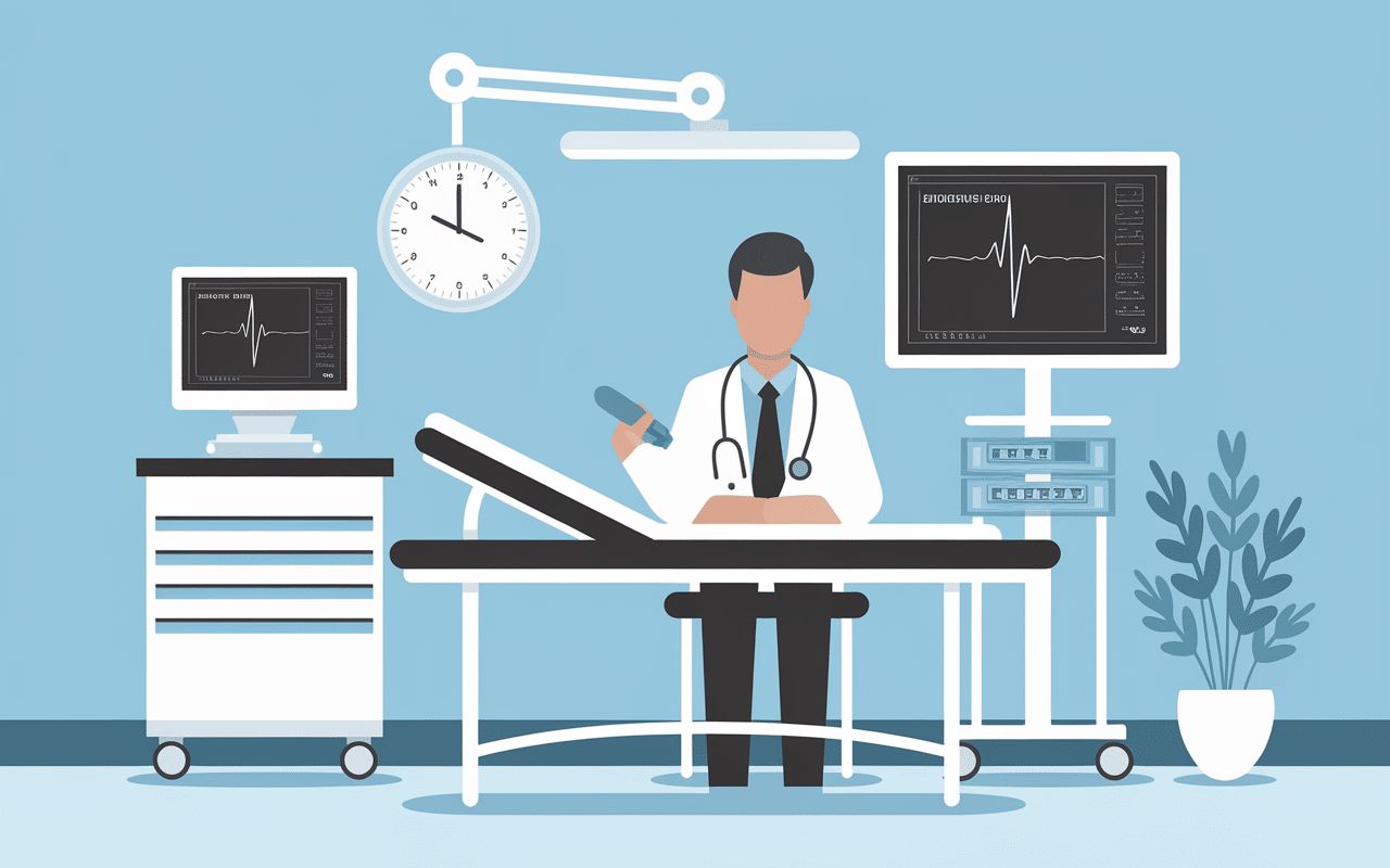 Cytoponction étape examen médical matériel