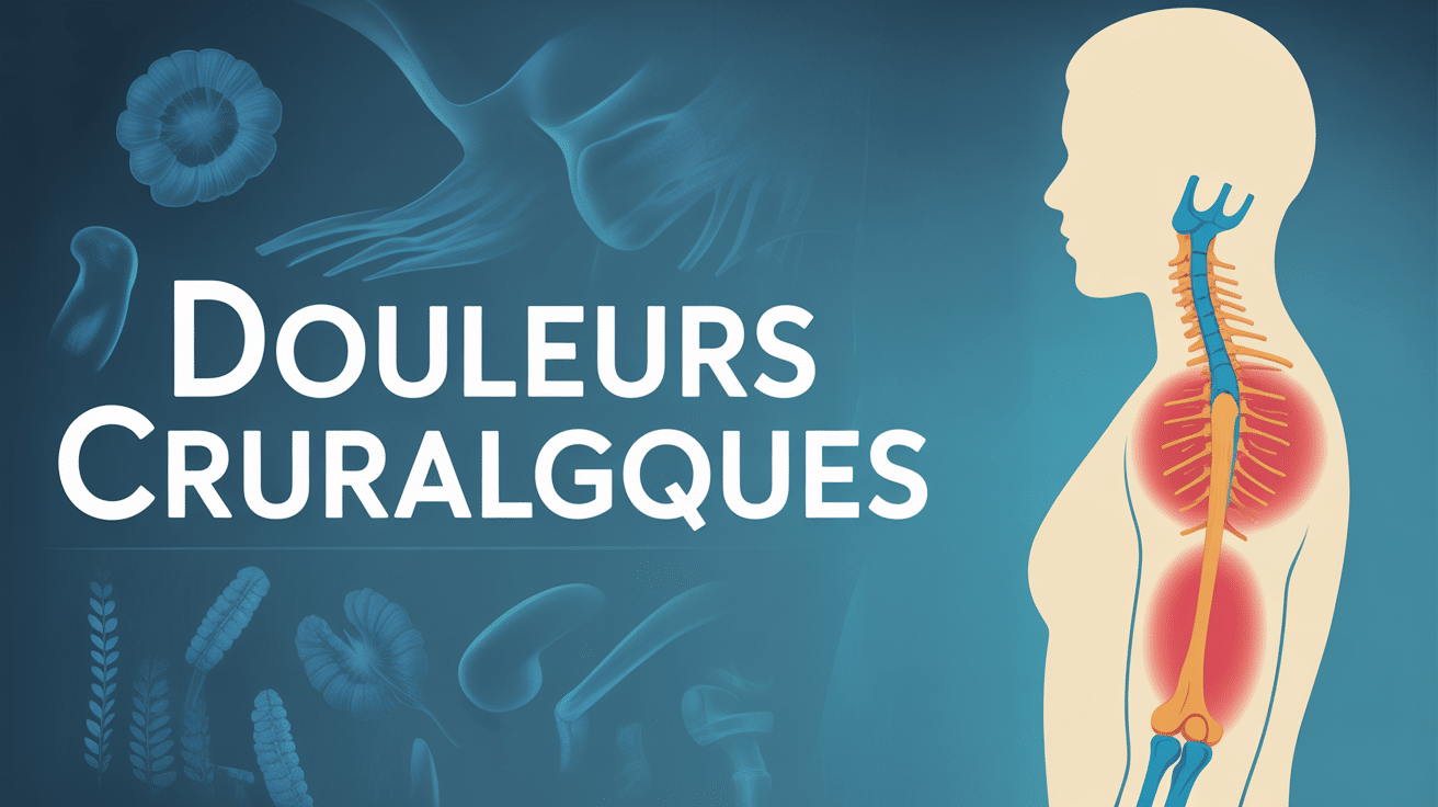 Illustration nerf crural douleurs cruralgiques