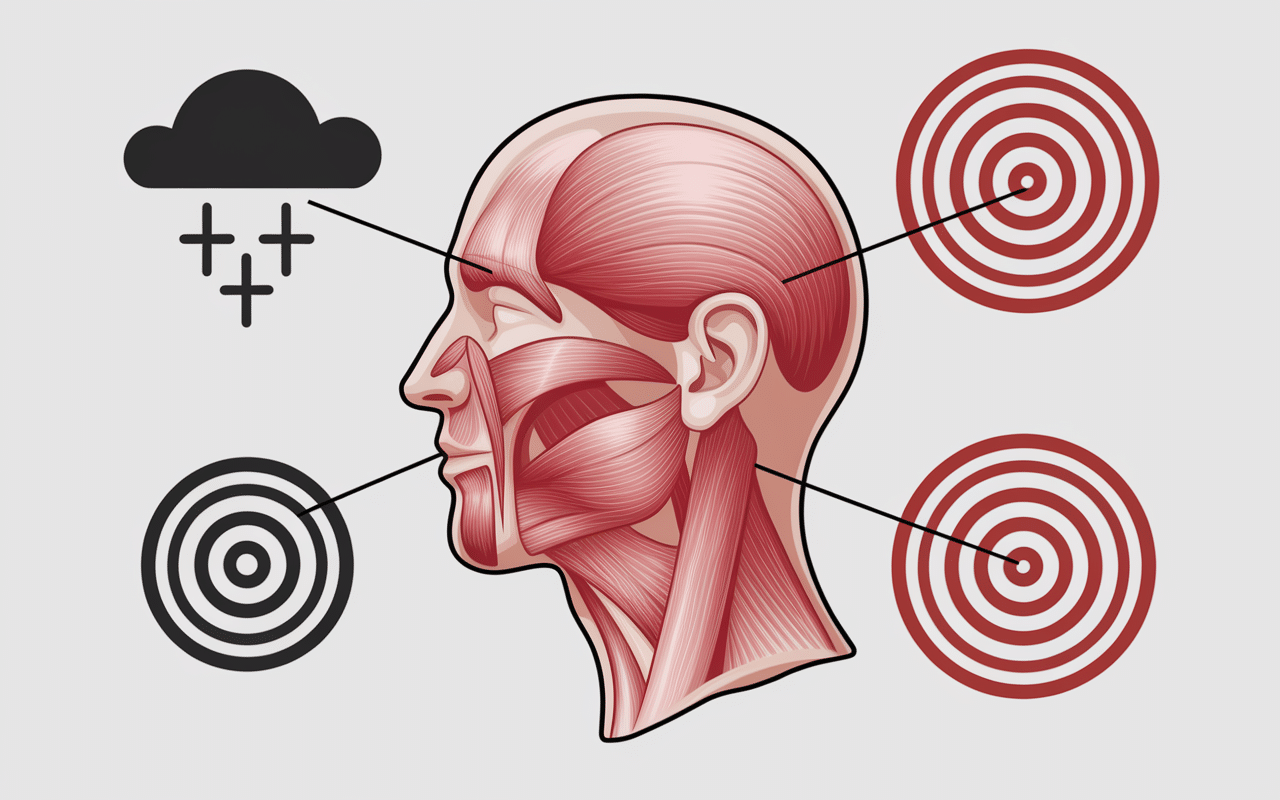 Douleurs machoires stress schema anatomique