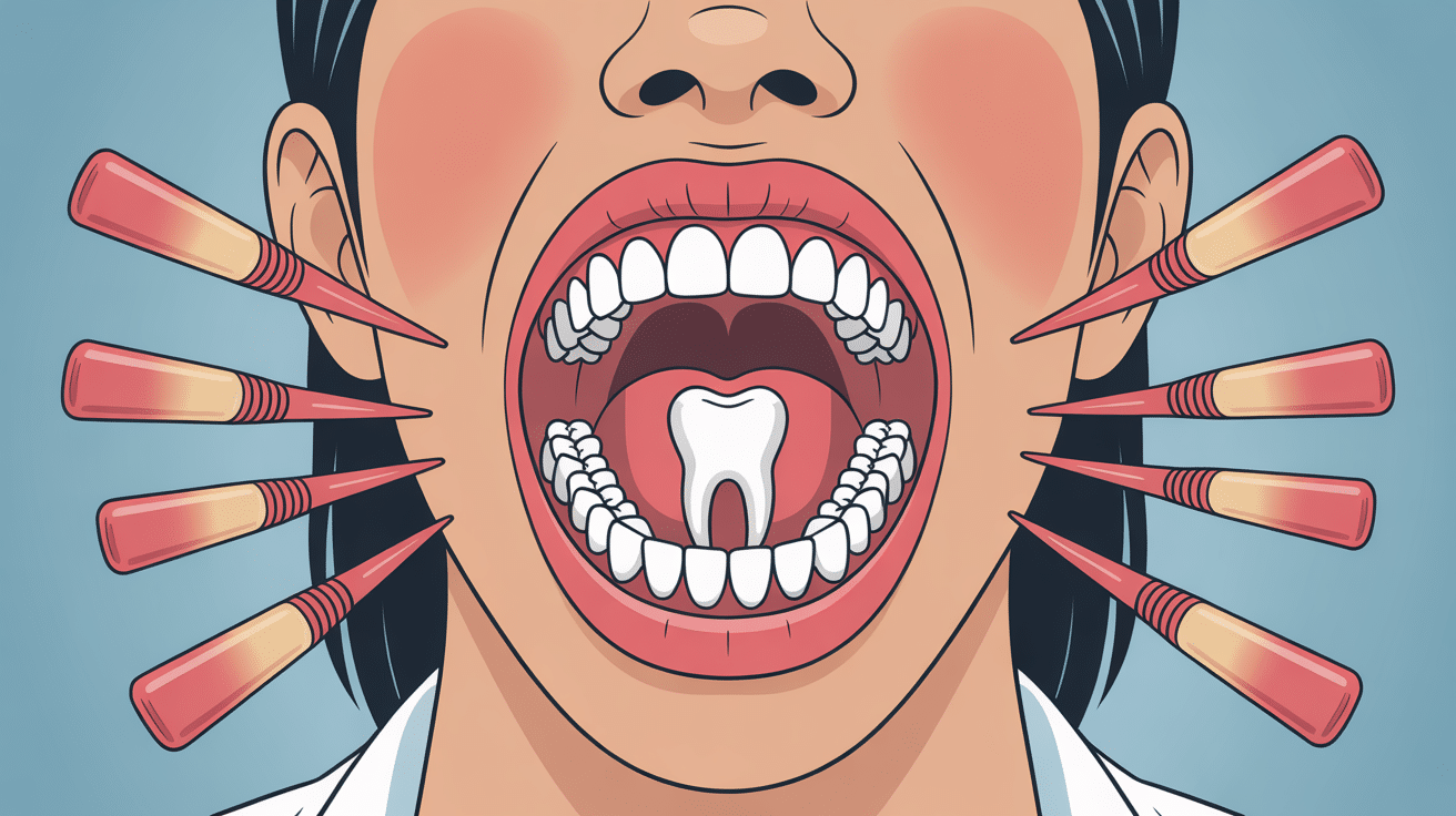 extraction dent de sagesse douleur combien de temps bouche ouverte