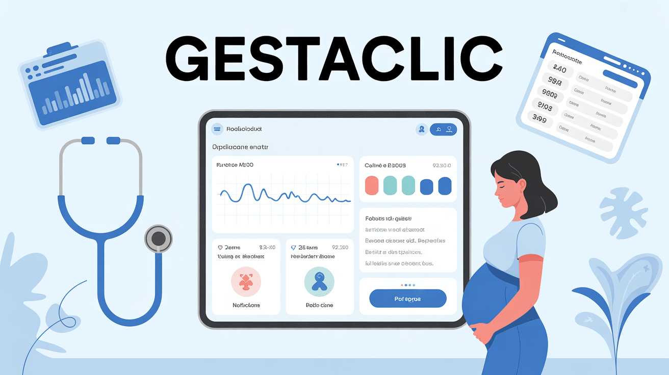 gestaclic suivi grossesse interface mobile