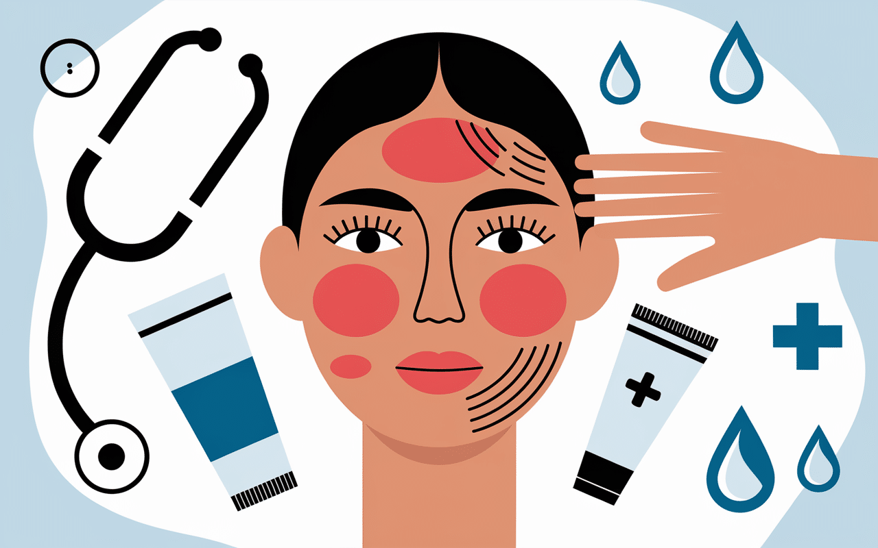 Grattage main droite causes dermatologiques