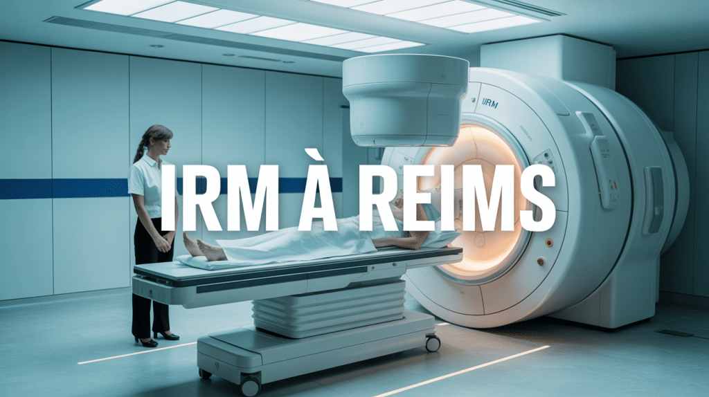 machine irm à reims patient examen