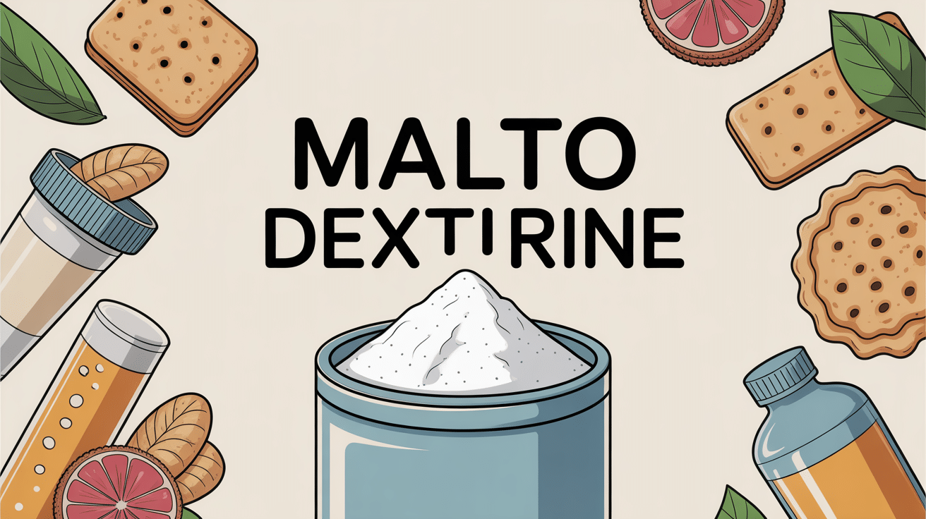 maltodextrine danger poudre et aliments transformés
