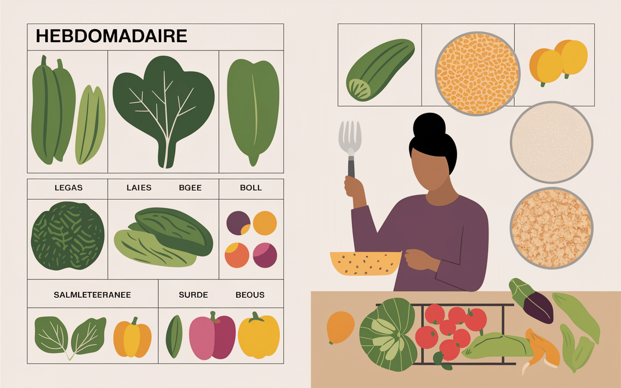 menu diabétique pour une semaine organisation sereine repas