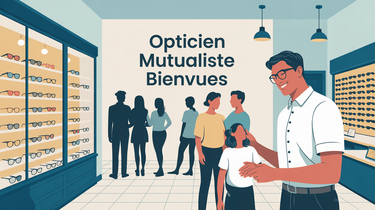 opticienmutualiste-bienvues.fr magasin optique façade et clients