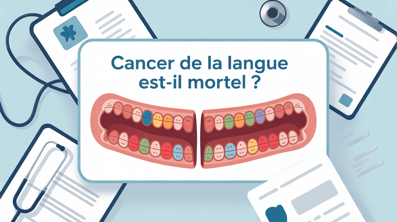 peut on mourir du cancer de la langue illustration et stades