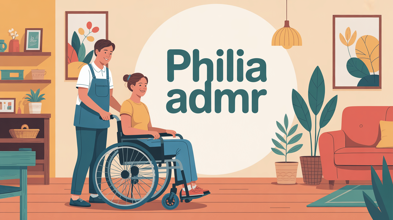 philia admr aidant fauteuil roulant domicile