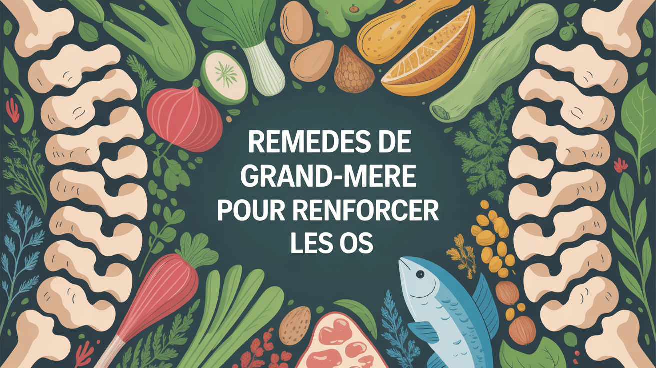 Remède de grand-mère pour consolider les os aliments et plantes