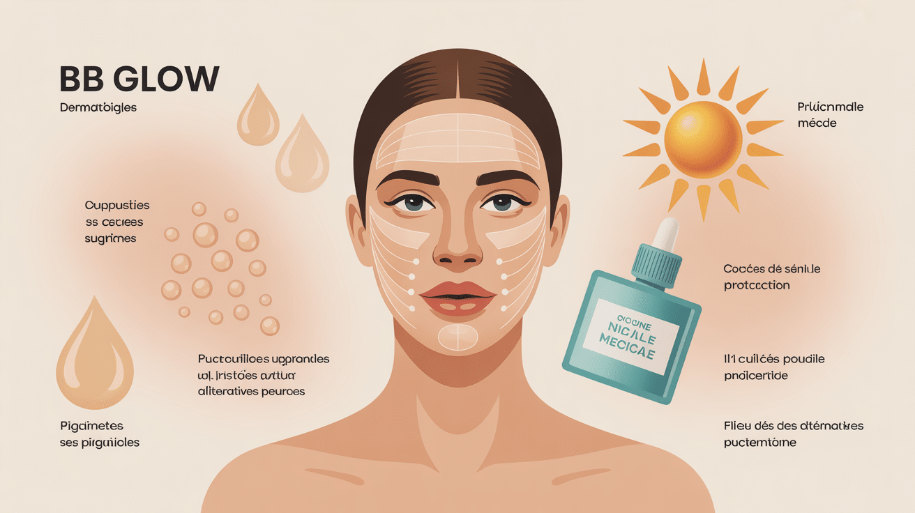 bb glow avis dermatologue, illustration du soin et prudence médicale