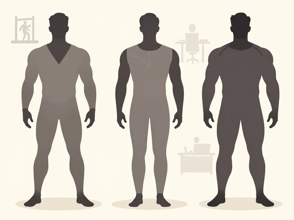 Visuel bodies homme coupe et maintien selon morphologie