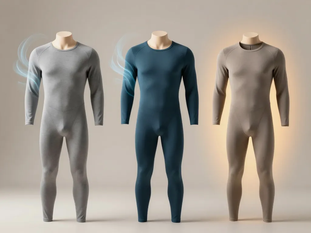 Comparatif bodies pour homme coton, sport et thermique
