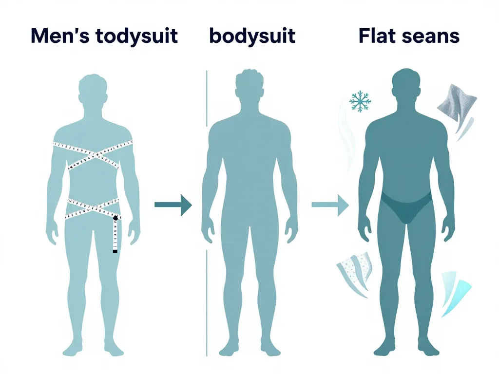 Diagramme choix body homme adulte selon morphologie