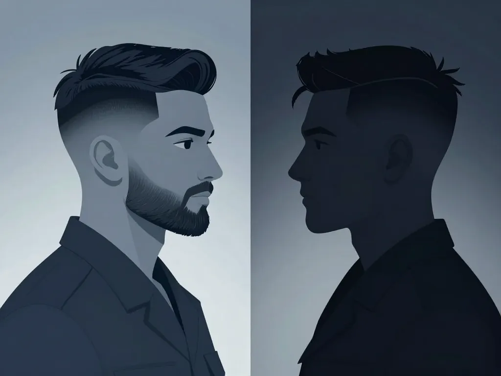 Comparatif coupe militaire moderne vs erreurs fréquentes