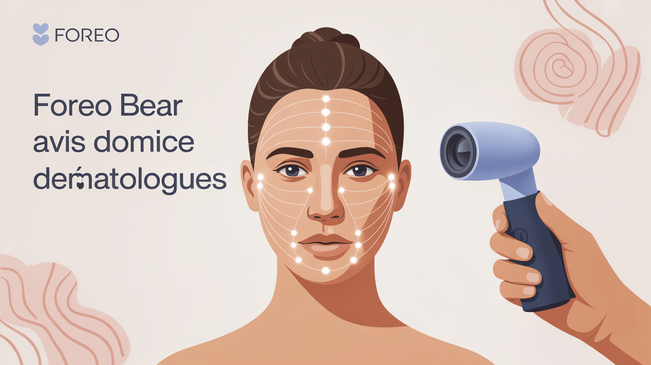 foreo bear avis dermatologue sur microcourants à domicile, effets et limites