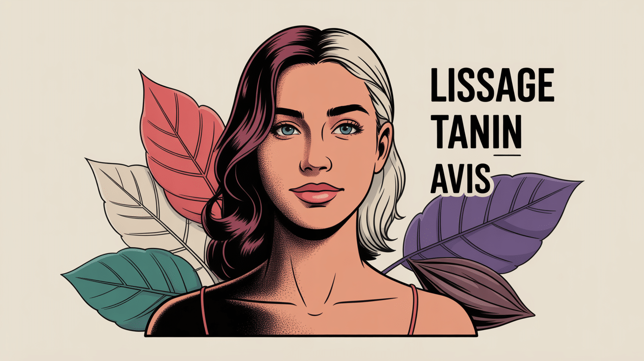 Illustration lissage tanin avis, effet anti-frisottis et rapport qualite prix