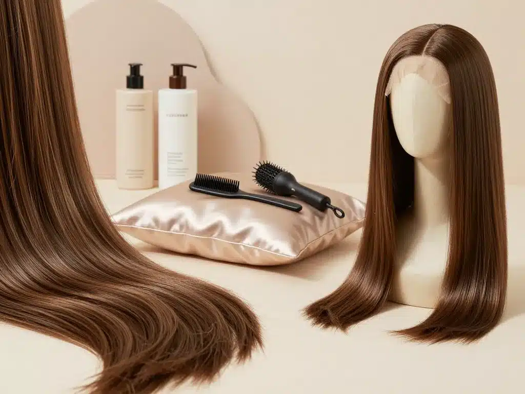mercier hair avis qualité cheveux, texture et durabilité