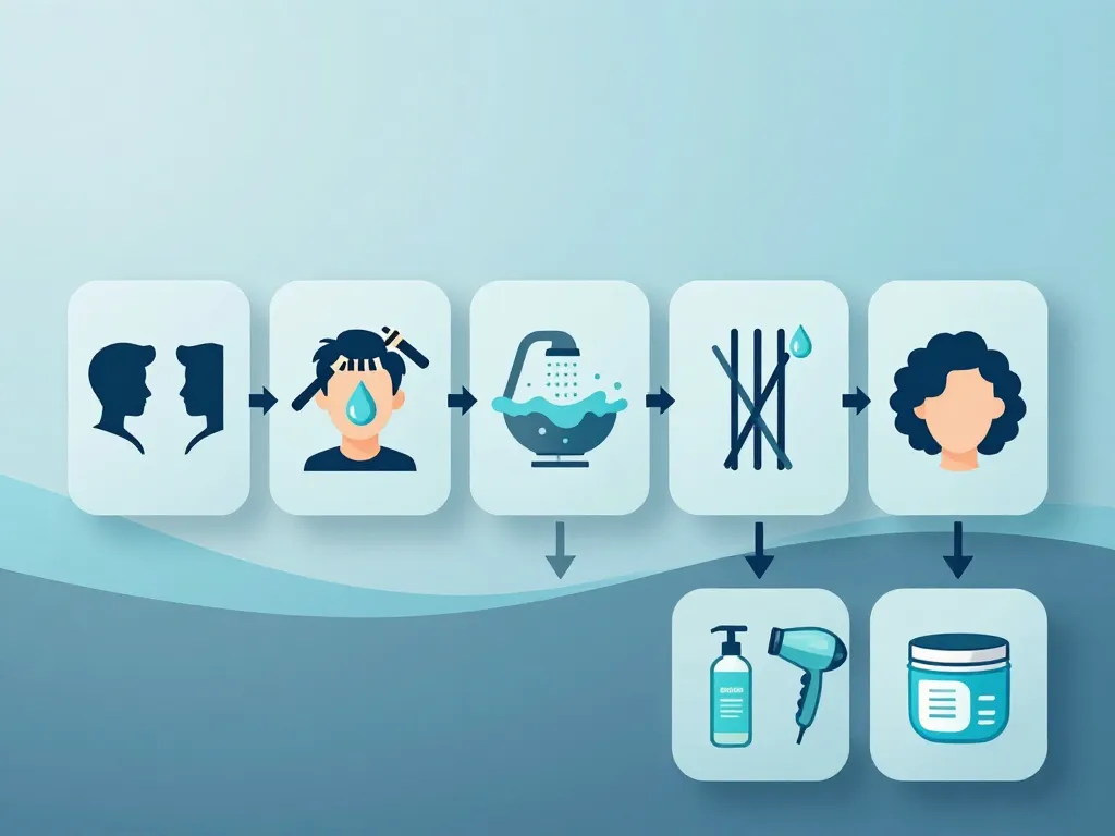 Schéma perm homme : processus, neutralisation, soins